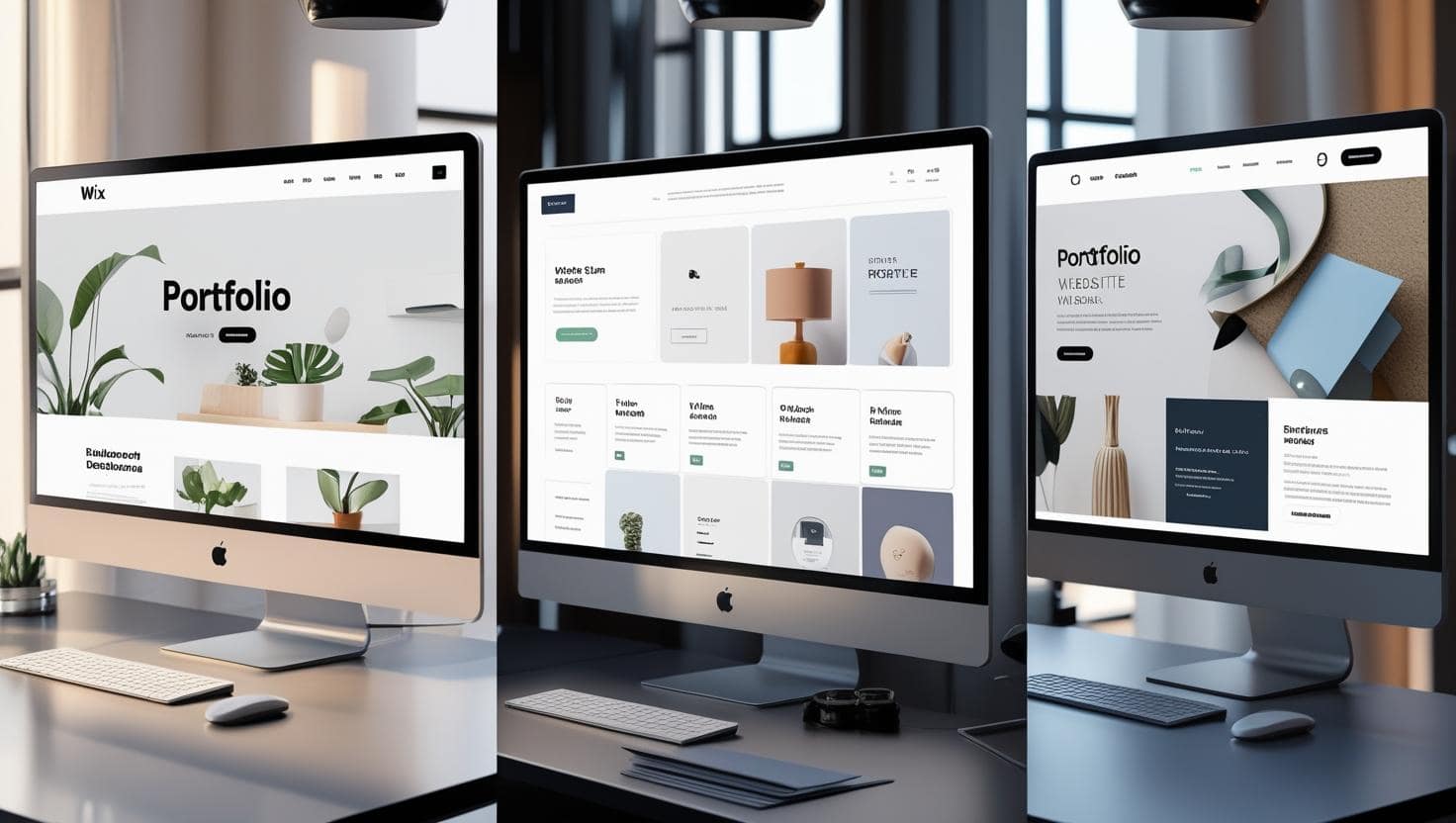 Comparison of top platforms to build a free portfolio website