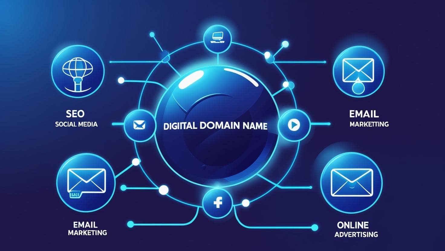 domain name integrated into SEO and digital marketing strateg