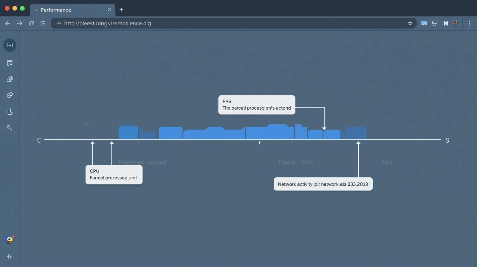 Chrome DevTools Performance Tab timeline overview