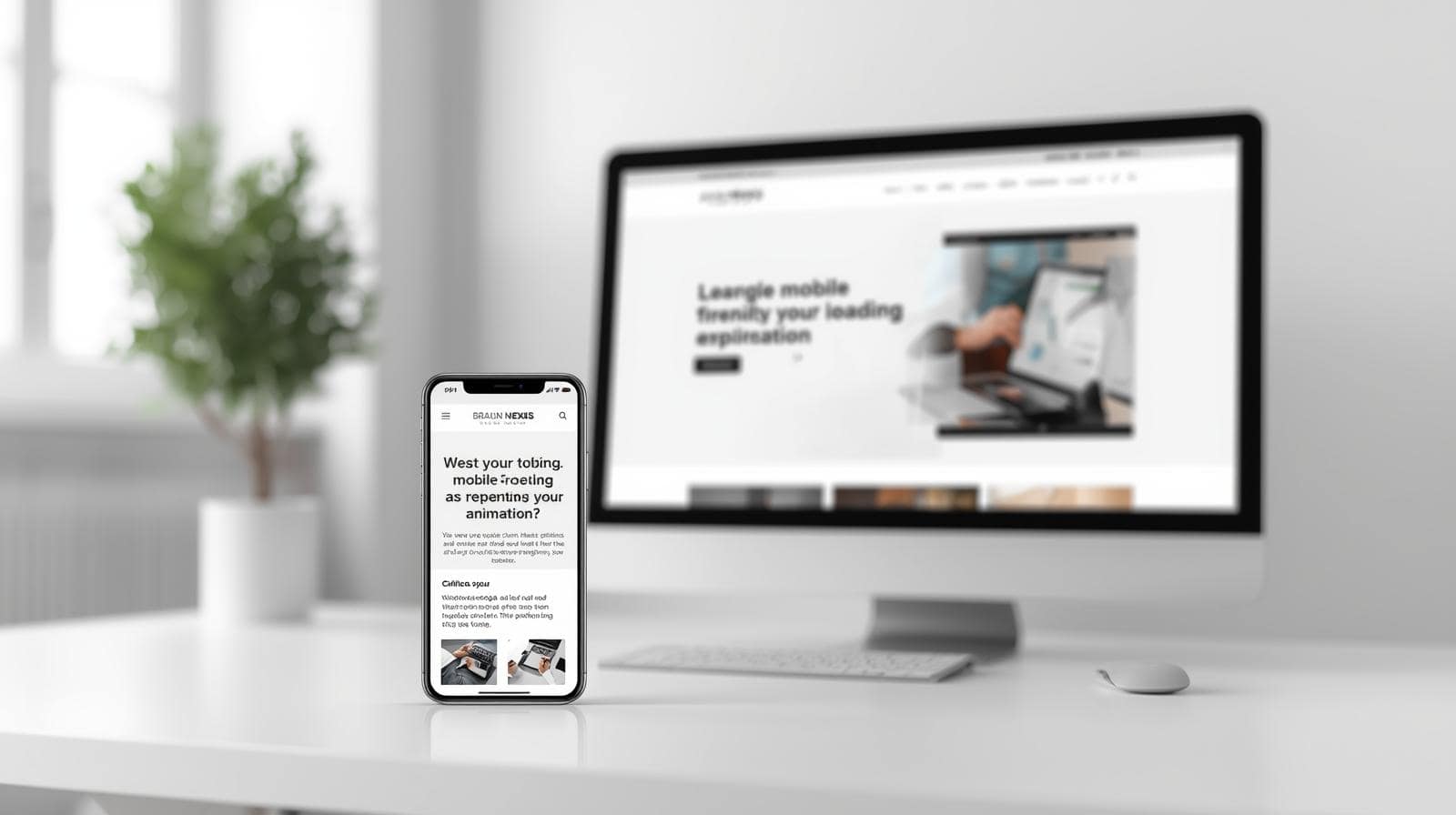 Responsive website theme for Core Web Vitals
