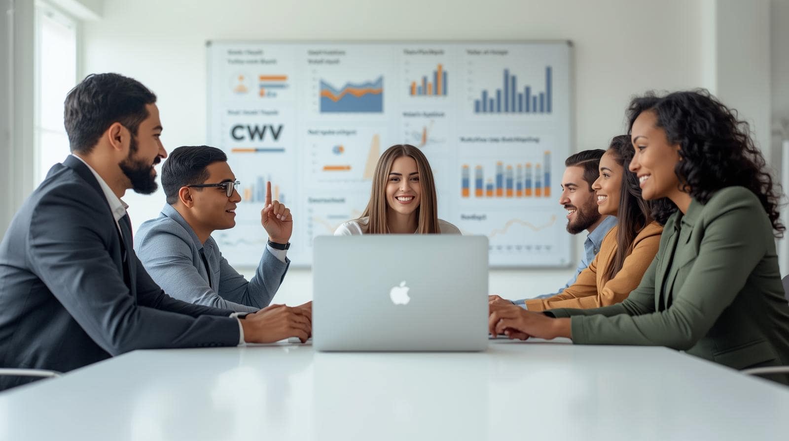 SEO team optimizing Core Web Vitals for website performance