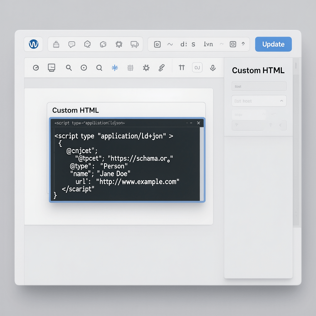 Gutenberg Custom HTML Block Gutenberg Custom HTML block to add FAQ schema without plugin