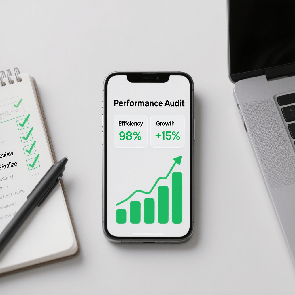 Mobile QA Checklist Mobile QA checklist with items for performance, accessibility, and layout