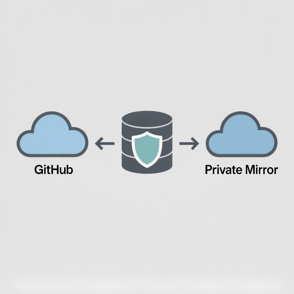 Backup mirrors for Git Backup mirrors and multiple remotes in a Git workflow for solo developers