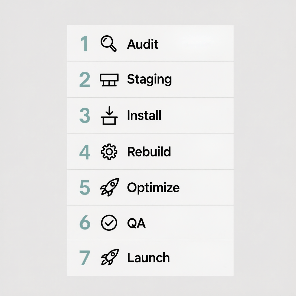 Theme Migration Checklist Step by step migration checklist to switch WordPress themes safely