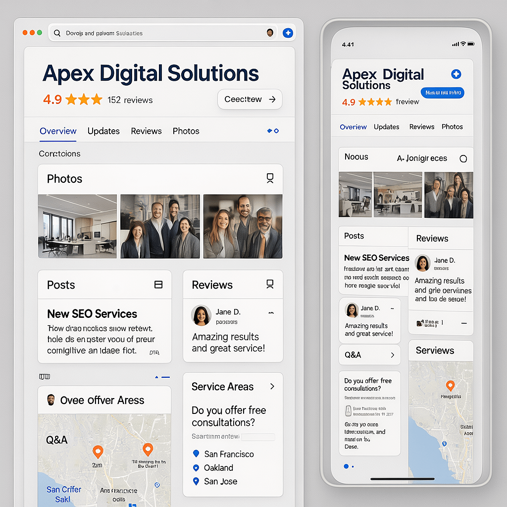 Google Business Profile Optimization Google Business Profile optimization steps to promote business locally