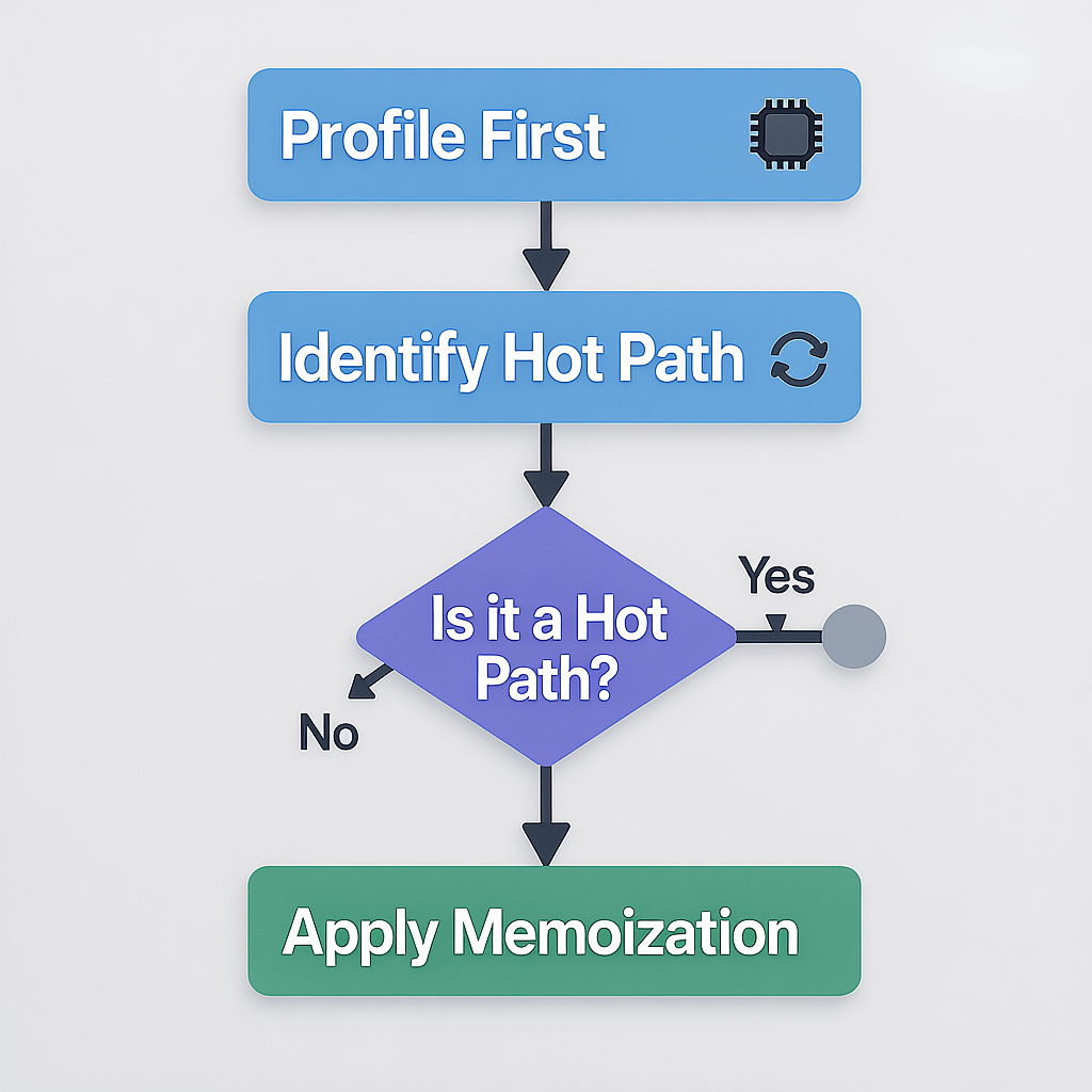 Memoization Decision Flow Flow chart of memoization decisions in React to complement a react functional component cheat sheet
